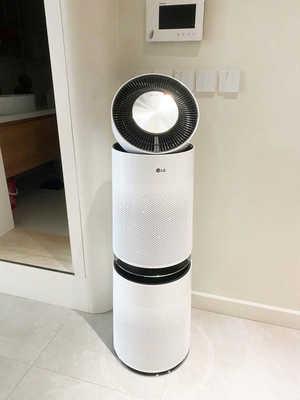 c44096d94effc2a19bee Máy lọc không khí LG Puricare 360 Alpha PET AS10GDBY0