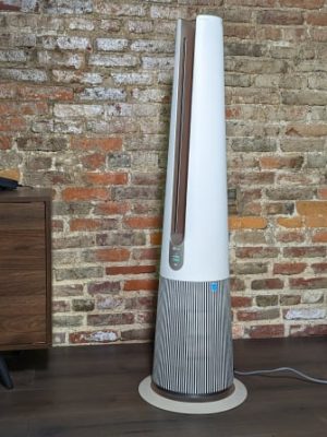 Máy lọc không khí kết hợp quạt và sưởi ấm LG Puricare Aero Tower FS15GPCJ0